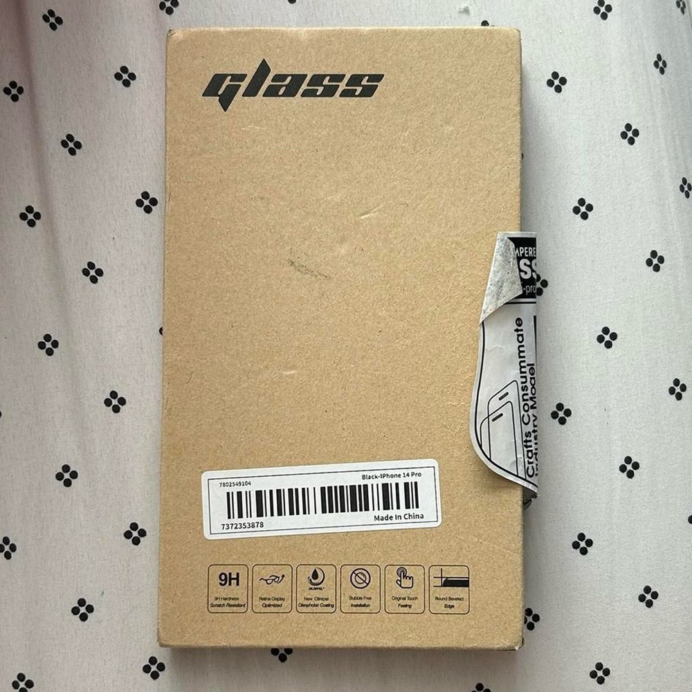 Glass Privacy Screen Protector for iPhone 14 Pro
